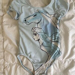 Hanna Andersson Light Blue Kids Swim One Piece